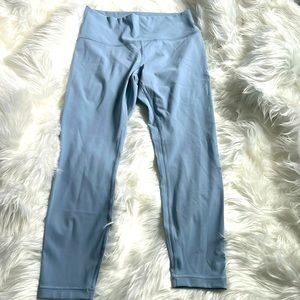 Lululemon athletica light blue leggings size 10